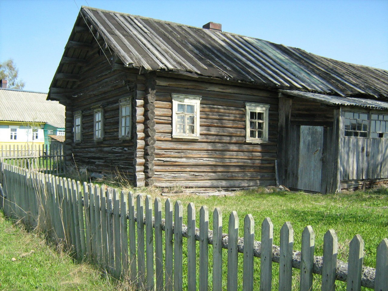 Вепсский дом. Деревня Никонова Гора. Фото vk.combabaevskiy_rayon